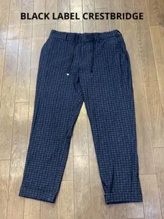 □ブラックレーベル クレストブリッジ ベージュ ジョガーパンツ□79