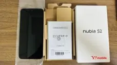 nubia S2 ブラック 6GB/128GB Y!mobile購入品のサムネイル