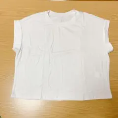 【新品】Cicy Bell 半袖Tシャツ モックネック 白 ショート丈 春夏
