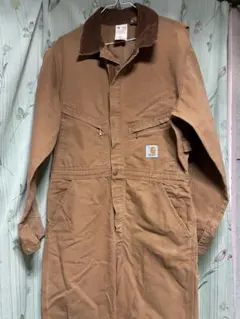Carhartt ブラウンオーバーオール