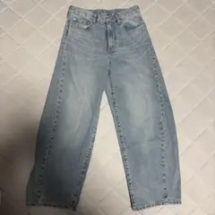 GU バレルレッグジーンズ 28サイズ