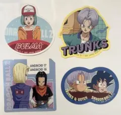 ドラゴンボール ステッカー 4枚セット まとめ売り