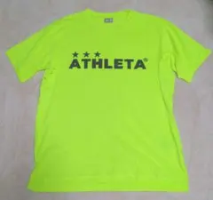 ATHLETA 蛍光イエロー Tシャツ