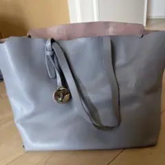 FURLA サリー　グレー　ハンドバッグ