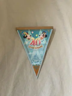 東京ディズニーランド 40周年 バナー