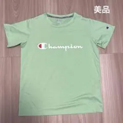 【美品】Champion Tシャツ C-Vapor　Mサイズ　ライトグリーン