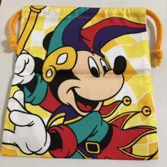 ディズニー ミッキーマウス 15周年 ポーチ 巾着