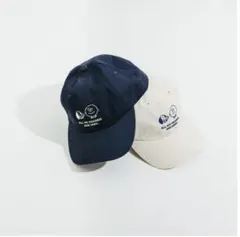 スヌーピー PEANUTSキャップ 50s SN＆CB IVORYのサムネイル