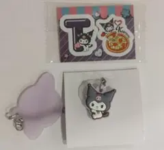 サンリオキャラクターズ　ダブルチャームグミ　クロミ