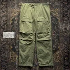70s 米軍実物 ケミカルプロテクティブパンツ カーゴパンツ カーキ ビンテージ