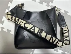 【難あり】Stella McCartney 黒 ショルダーバッグのサムネイル