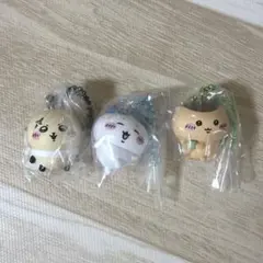 ちいかわマスコットつきビスケット　　くりまんじゅう　ラッコ　ハチワレ