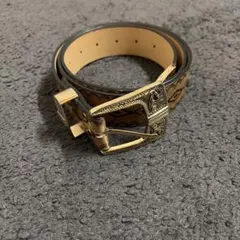 週末セール ベルト y2k ウエスタン ヴィンテージ風 ブラウン