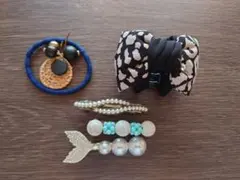 ヘアクリップ 5点 セット　まとめ売り