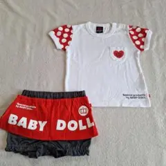 【BABY DOLL/ベビードール】半袖　Tシャツ　　　　パンツ　まとめ売　90