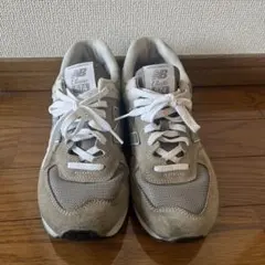 New Balance 574 スニーカー ベージュ