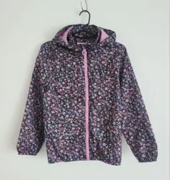H&M エイチアンドエム　長袖 花柄 フード付きブルゾン　135/140