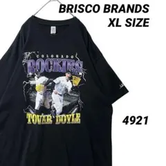 ロッキーズ トバー ドイル Tシャツ XL ブラック 黒 MLB BRISCO