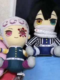 【鬼滅の刃】伊黒小芭内、宇髄天元ぬいぐるみ