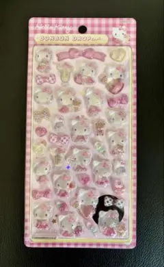 ハローキティ ボンボンドロップシール☆正規品