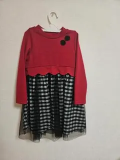 après les cours 七分袖ワンピース 110