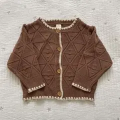 【お値下げ】バースデイ　テータテート　ケーブル　カーディガン　95