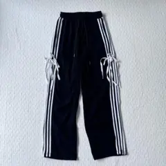 r.p.s トラックパンツ ジャージ パンツ ライン リボン