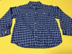 コムサデモード　チェックシャツ　男の子　130A