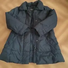 COMME CA ISM ブラック中綿コート 100cm