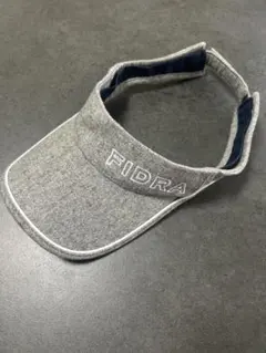 【美品】FIDRA ウール サンバイザー グレー フリーサイズ