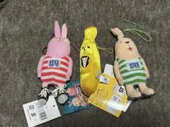 ぬいぐるみ ボールチェーン3点セット