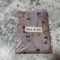 PAUL & JOE エコバッグ 猫柄 パープルのサムネイル