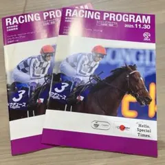 2冊セット 2025 ジャパンカップ レーシングプログラム 競馬 jra