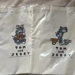 トムとジェリー 一番くじ トートバッグ 2点