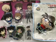 名探偵コナン　くじ　ぬいぐるみマスコット　アクリルスタンド　ラバーストラップ