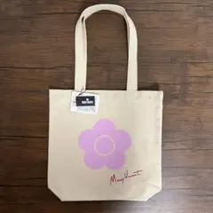 MARY QUANT デイジーニットマルシェ ミニトート（フューシャピンク 