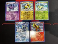 【ポケカ　5枚】ブイズまとめ売り！　プラズマ団　BW8