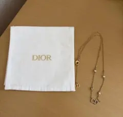 【正規品】CDロゴ ネックレス ゴールド　DIOR Clair D Lune