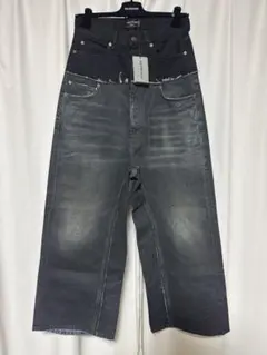 13AW BALENCIAGA bicolor skinny denim - メルカリ