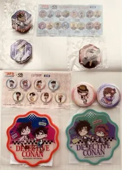 名探偵コナン×くら寿司 ラバーコースター 7点まとめ売り