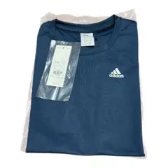 【新品　タグ付】adidas ネイビー 半袖Tシャツ　トレーニング　乾きやすい