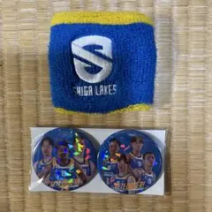 SUGA LAKES リストバンドとバッジセット