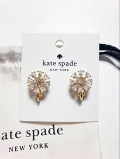 kate spade NEW YORK フラワー イヤリング ゴールドのサムネイル