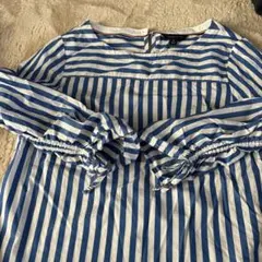 TOMMY HILFIGER ストライプ長袖シャツ M