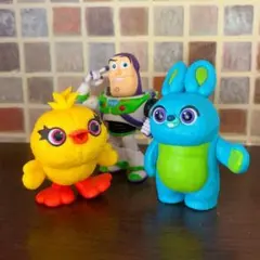 トイストーリー ダッキー バニー バズ　フィギュア 2セットのサムネイル