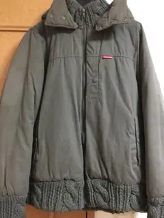 中綿 ブルゾン カーキ Earth Music ＆ Ecology