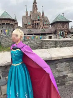 バースデイ Cottoli アナと雪の女王 アナ雪 ドレス エルサ 90 - メルカリ