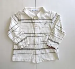 サイズ90 ファミリア familiar ポロシャツ ブラウス