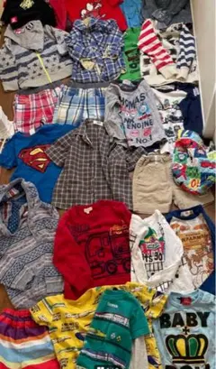 男の子　ベビー服　キッズ服　兄弟　双子　大量　まとめ売り　トーマス　新生児