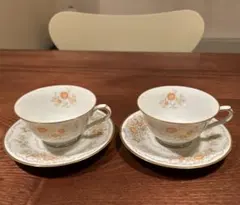 あみか様専用　NORITAKE（ノリタケ）2客セット カップ&ソーサー